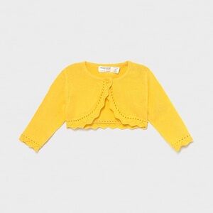 Mayoral Yellow Kids Cardigan